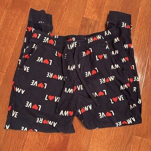 Love ❤️ Amour PJ Joggers ❤️